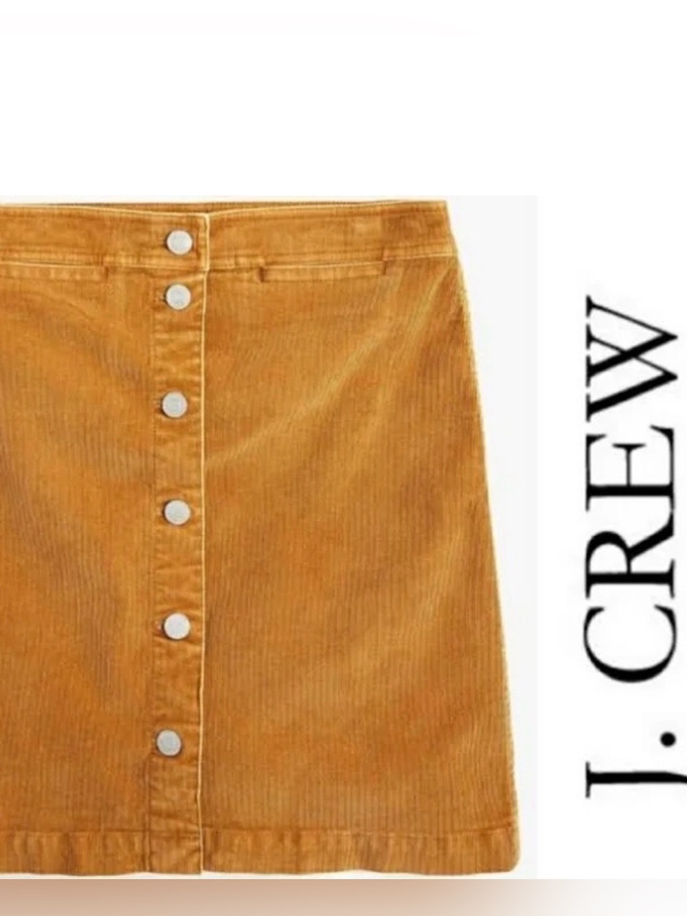 J. Crew Corduroy Mini Skirt